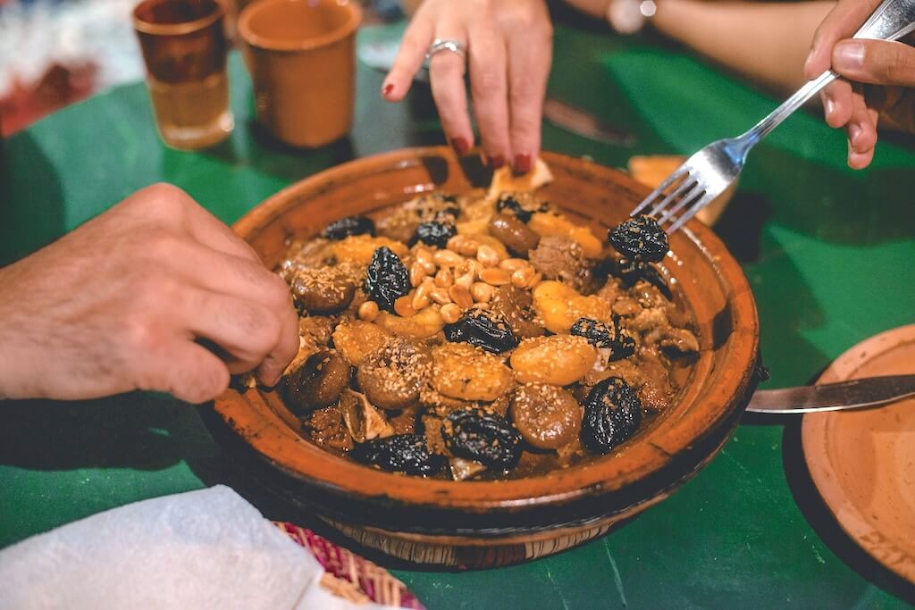 About odm sharing moroccan food